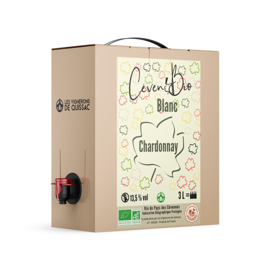 BIB Vin Blanc Bio - Chardonnay