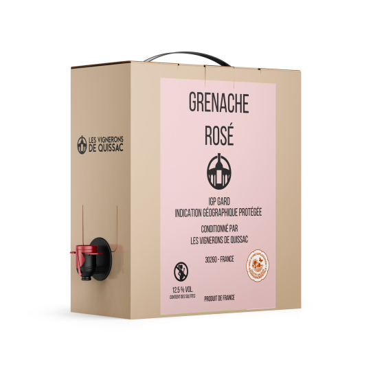 BIB Vin rosé - Grenache